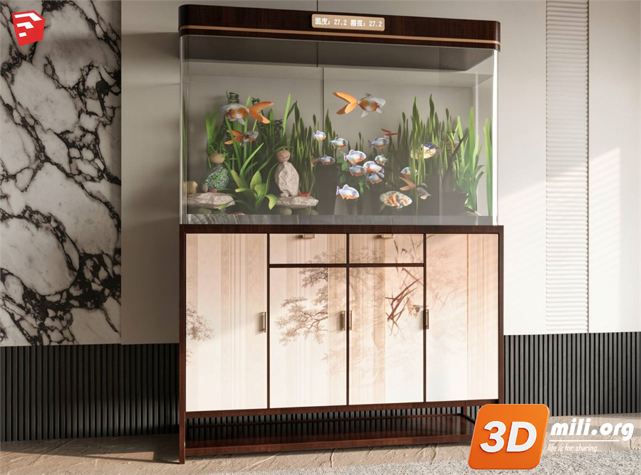 Aquarium Skp Files 